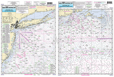 Offshore: Canyon chart off MA, RI, CT, NY, NJ