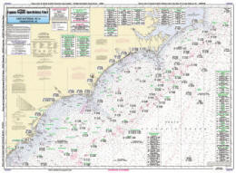 Offshore MA, RI, CT, NY, NJ - Laminated Nautical Navigation & Fishing Chart  by Captain Segull's Nautical Sportfishing Charts | Chart # OFGPS18